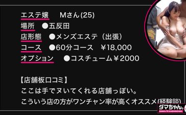 【無料サンプル】dam051 | ダマちゃん。 | Mさん