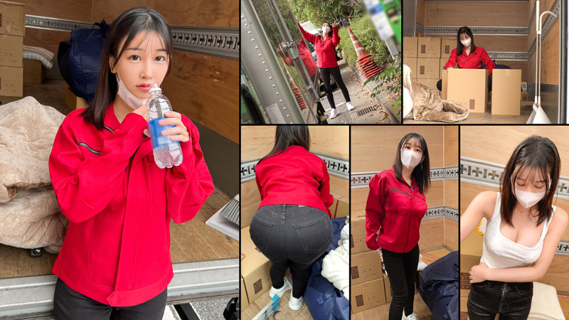 【無料サンプル】simt009 | しろうとまんまん特定班 | 新卒トラック配送ドライバーほのか