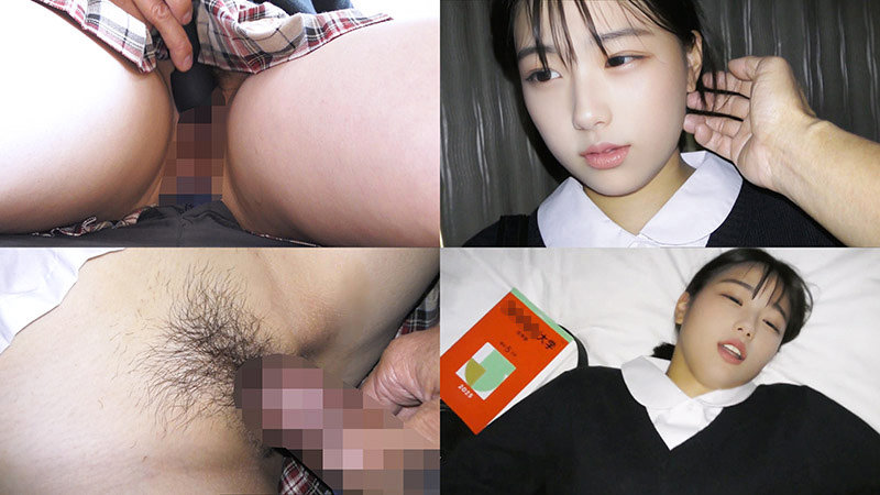 y041 | ゆず故障 | 紺セーター丸襟ブラウスちゃん041